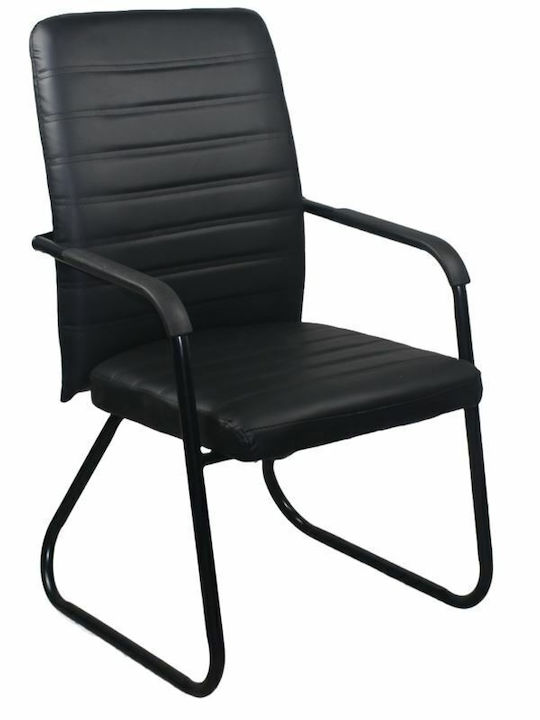 Sessel Collet in Schwarz Farbe 46x49x96cm 1Stück
