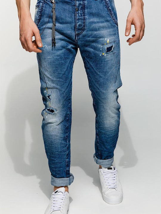 Edward Jeans Pantaloni de blugi pentru bărbați Albastru