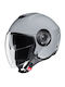 HJC I40n Nardo Grey Motorcycle Helmet Jet ECE 22.06 1350gr
