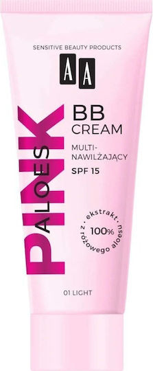 AA BB Light Cream Face Day with SPF15 with Aloe Vera 30ml