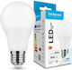 Modee Lighting LED-Lampe 8.5W 108mm für Fassung E27 und Form A60 Kühles Weiß 806lm