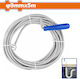 Wadfow Steel Drain Unblockers 5m with Maximum Unclogging Thickness 9mm