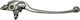 Kawasaki Motorcycle Brake Lever Adjustable for Kawasaki Versys 650 Silver 10840-268