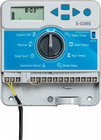 Hunter Industries X-Core XC-801 Programator pentru irigații de perete electric cu 8 programe