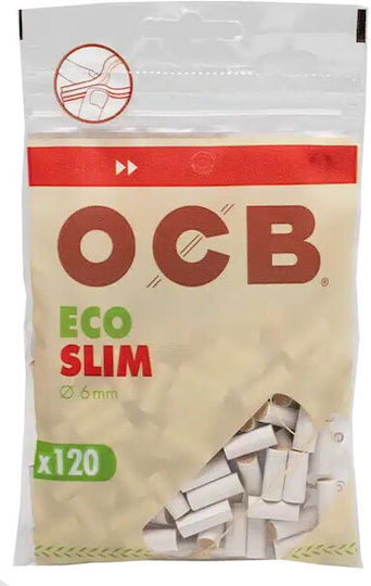 Ocb Vată pentru țigări Biodegradabile 6mm 120x1buc