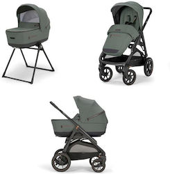 Inglesina Aptica XT Duo Adjustable 2 in 1 Baby Stroller Suitable for Newborn Taiga Green 12.7kg