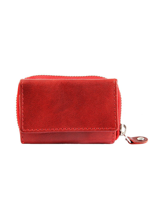 Just Watch Leather Women's Wallet with RFID Red