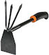 Cultivator with Three Prongs Hand with Pole