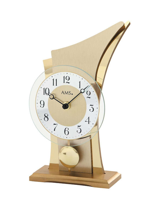 AMS Tabletop Clock Gold