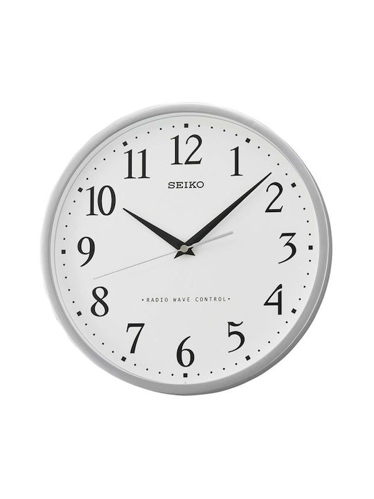 Seiko Tabletop Clock White