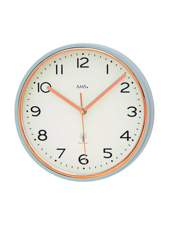 AMS Wall Clock White