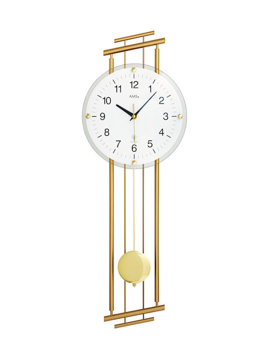 AMS Wall Clock White