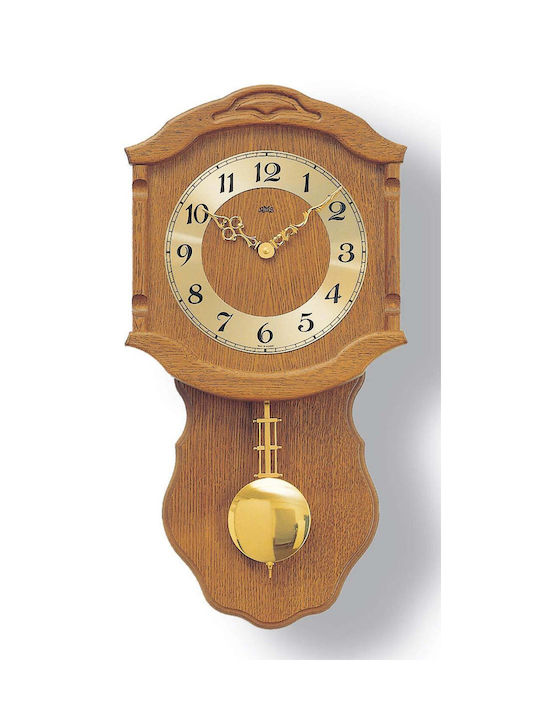 AMS Wall Clock Gold