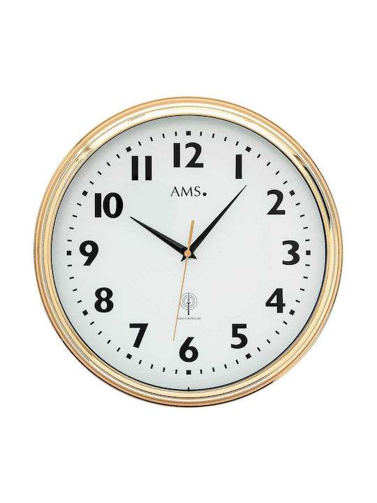 AMS Wall Clock White