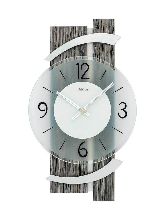 AMS Wall Clock Transparent