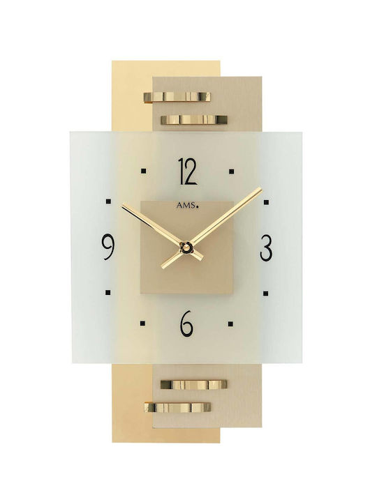 AMS Wall Clock Beige