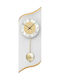 AMS Wall Clock Gold