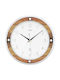 AMS Wall Clock White