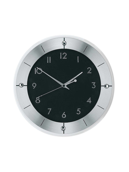 AMS Wall Clock Black