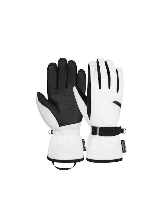 Reusch R-tex Xt Γυναικεία Γάντια Σκι & Snowboard Λευκά