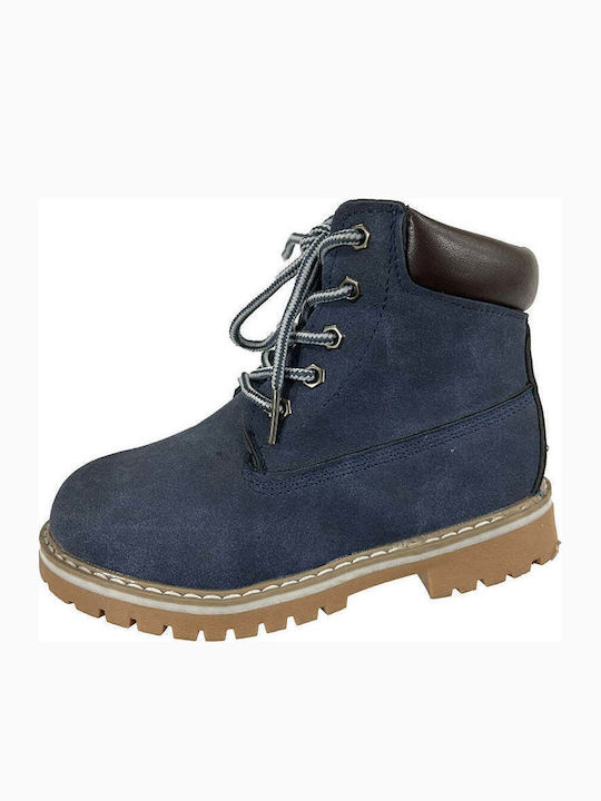 Ustyle Kinderstiefeletten mit Reißverschluss Blau