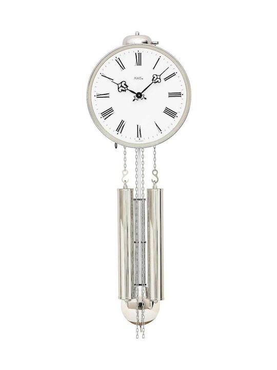 AMS Wall Clock White