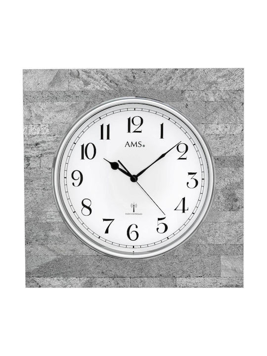 AMS Wall Clock White