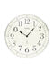 AMS Wall Clock White