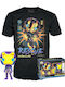 Funko Pop! Tees Marvel: Marvel - Marvel - Rescue (black Light)
