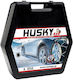 Husky No 255 Αντιολισθητικές Αλυσίδες Πάχους 16mm Αυτοκινήτου 4x4 2τμχ