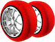 Sidirela Anti-slip Snow Socks Medium Passenger Car 2pcs