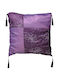 POL Throw Pillow Purple 40x40cm