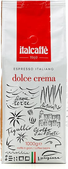 Italcafe Кафе Еспресо Dolce Crema на Зърна 1kg