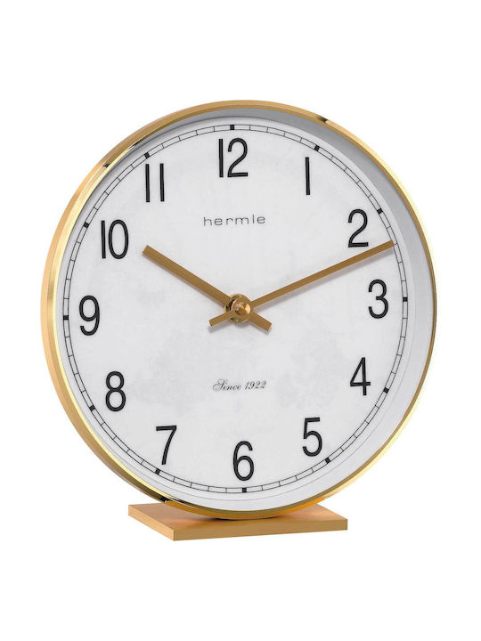 Hermle Tabletop Clock White 22986-002100