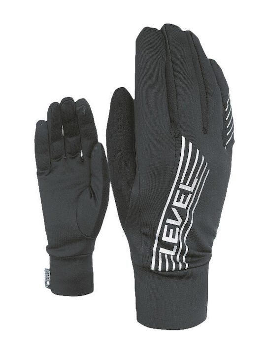 Level Μαύρα Fleece Γάντια