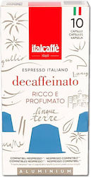 Italcafe Espresso Decaffeine 10caps