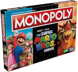 Hasbro Board Game Monopoly - Super Mario Movie for 2-6 Players 8+ Years (EL)