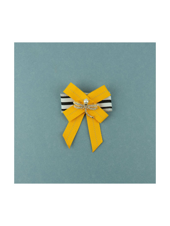 Vostex Pin made of Fabric Yellow