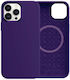 Gocomma Back Cover Silicon Magnetic Violet (iPhone 15 Pro Max)