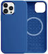 Gocomma Back Cover Silicone Magnetic Blue (iPhone 15 Pro)