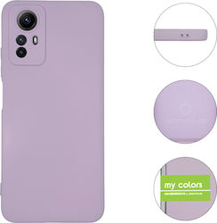 Sonique Coperta din spate Silicon Violet (Redmi Note 12S)