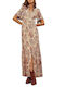 Ba&Sh Maxi Rochie VIEUXROSE