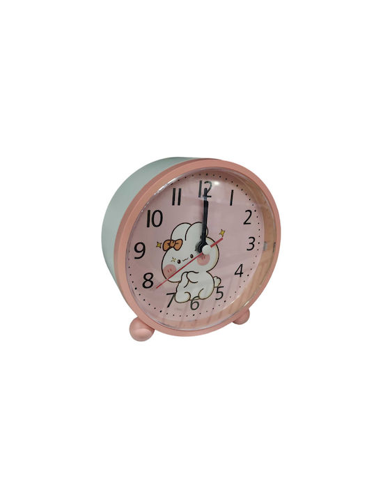 Tabletop Clock with Alarm Pink 6928620000221P