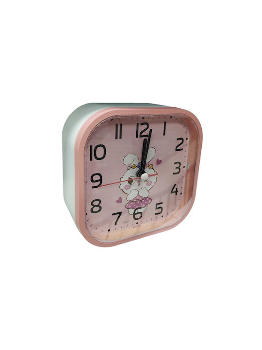 Tabletop Clock with Alarm Pink 6928620000238P