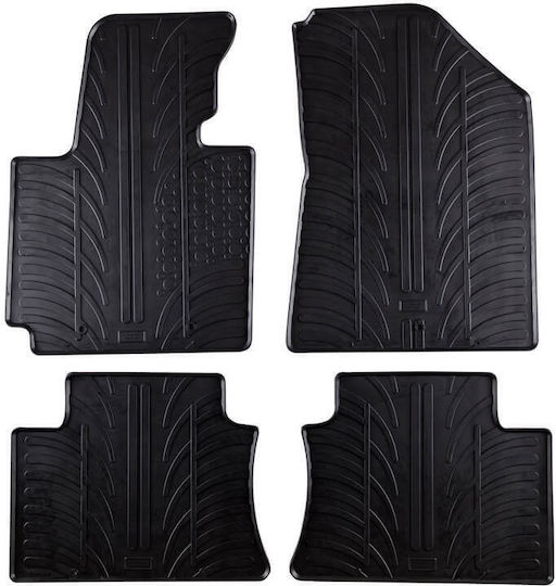 Lampa Set of Front and Rear Mats 4pcs for Kia Soul 2014-2019 Black
