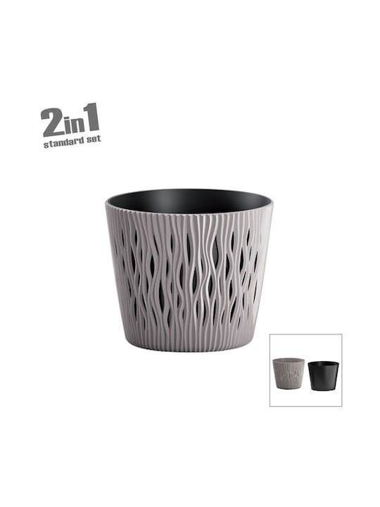 Marhome Sandy Flower Pot 2pcs 09-DSR160-7529U