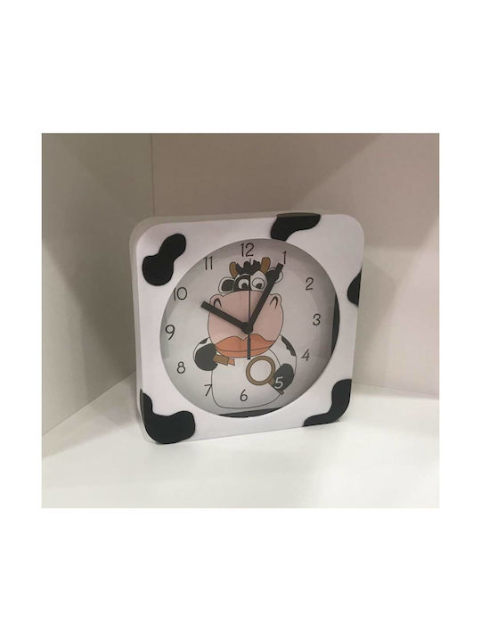 Casa Vogue Tabletop Clock White 41832