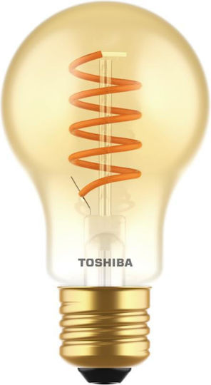 Toshiba Λάμπα LED 4.5W για Ντουί E27 και Σχήμα A60 Θερμό Λευκό 225lm