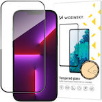 Wozinsky Full Glue Full Face Tempered Glass Μαύρο (iPhone 14 Pro Max)