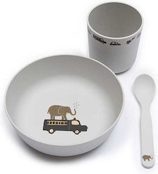 Smallstuff Baby & Kids Feeding Set from Plastic 3 Pieces